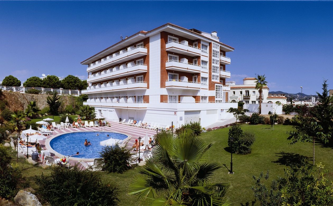 Hotel Gran Garbi Mar&AquaSplash Lloret de Mar Bagian luar foto