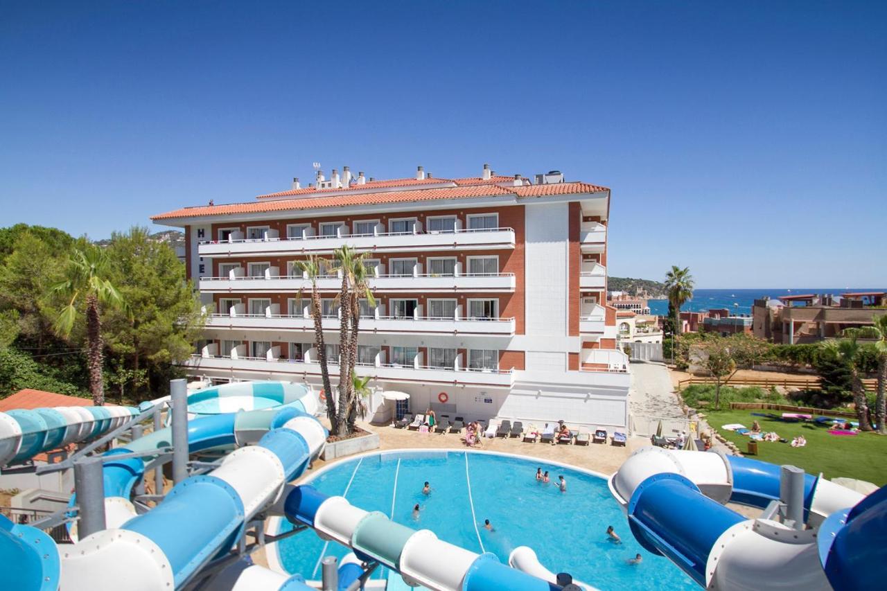 Hotel Gran Garbi Mar&AquaSplash Lloret de Mar Bagian luar foto